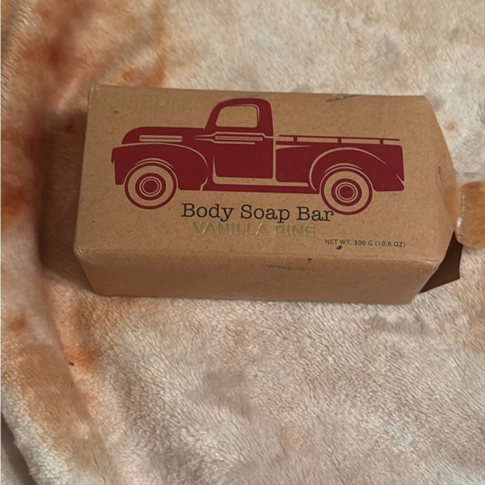 Vanilla Pine Body Soap Bar